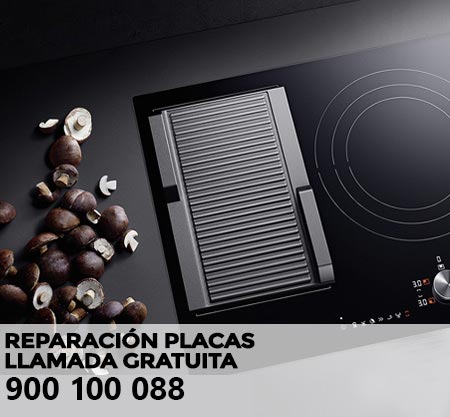 Reparación averías placa de cocción 